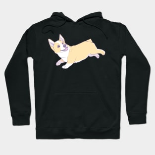 Leaping Corgi Hoodie